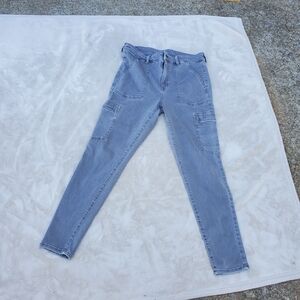 American Eagle Outfitters Women's Gray Skinny Jeans